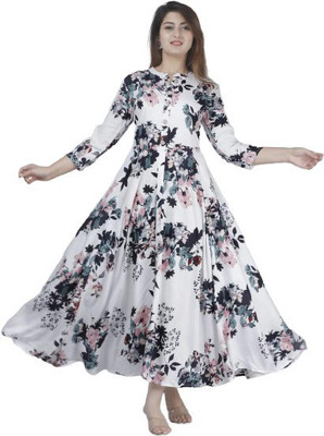 RACHNA FASHION Women Printed Anarkali Kurta(Multicolor)