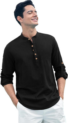 RAREMARK Men Solid Straight Kurta(Multicolor)