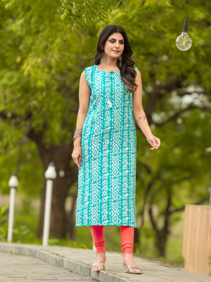 New RJP Craft Women Embellished Flared Kurta(Dark Blue)
