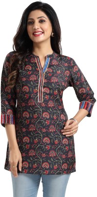 Meher Impex Casual Printed Women Red, Black, Green Top