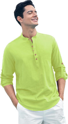 RAREMARK Men Solid Straight Kurta(Multicolor)