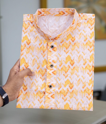 MOXTE Men Printed Straight Kurta(Multicolor)