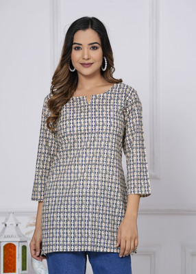 jatinimpex Women Printed Straight Kurta(Multicolor)