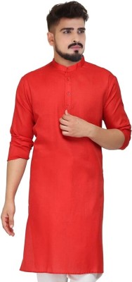 Rita Creation Men Solid Straight Kurta(Multicolor)