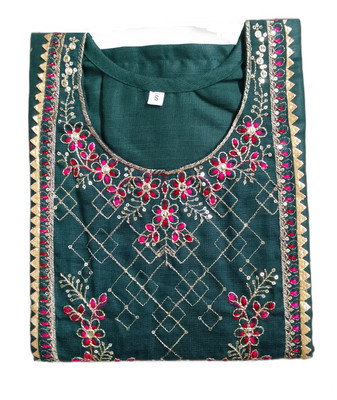 VAISALICREATION Women Embroidered Straight Kurta(Multicolor)