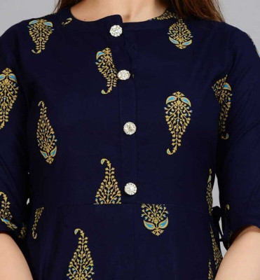 NUPITAL Flared/A-line Gown(Blue)