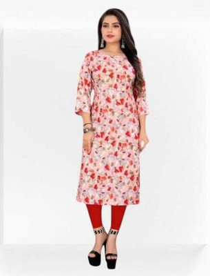 RamrajCreation Women Printed A-line Kurta(Multicolor)