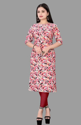 B K CREATION Women Printed A-line Kurta(Multicolor)