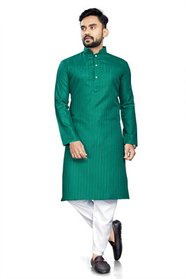 HKFASHION Men Kurta Pyjama Set