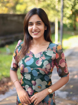 Styleva Women Floral Print A-line Kurta(Green)