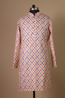 MOXTE Men Printed Straight Kurta(Multicolor)