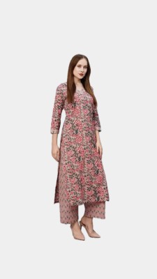 YATVIK CREATION Women Printed Straight Kurta(Multicolor)