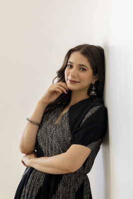 Dressar Women Printed Anarkali Kurta(Black)