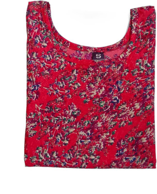 RD Collection Women Printed Straight Kurta(Multicolor)