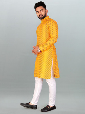 PROFISOL Men Kurta Pyjama Set