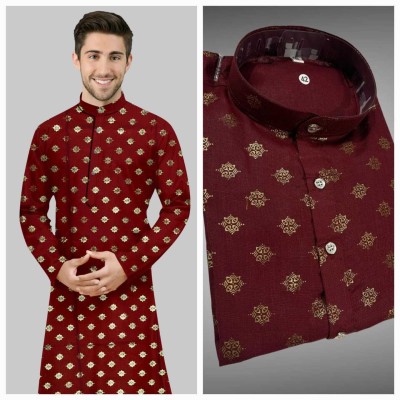 DHASU TRENDZ Men Printed Straight Kurta(Multicolor)