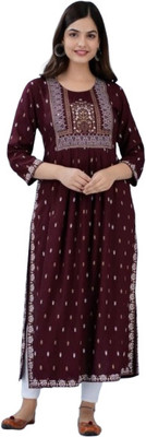 MITHACSHI Flared/A-line Gown(Purple)