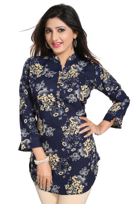 Meher Impex Women Printed A-line Kurta(Multicolor)