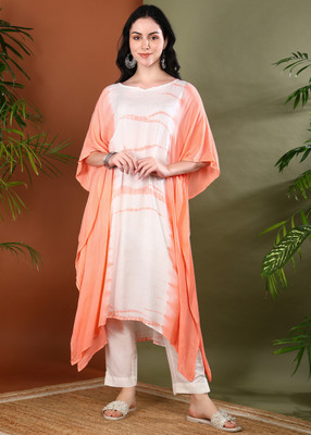 METRONAUT Women Ethnic Dress Pink Midi/Calf Length Dress