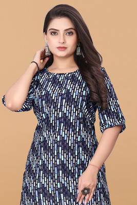 Sonali Impex Women Printed A-line Kurta(Multicolor)