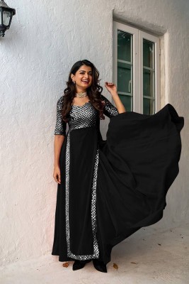 Ghateshvar Anarkali Gown(Black)