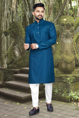 LeipZig Men Kurta Pyjama Set