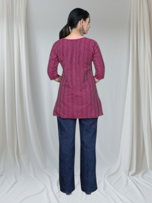 Suhani Fashion Party Solid Women Red Top