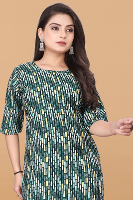 PAFASHION Women Printed A-line Kurta(Multicolor)