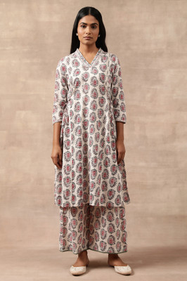 W Women Kurta Palazzo Set