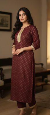 ETHNIQU Women Kurta Pant Set