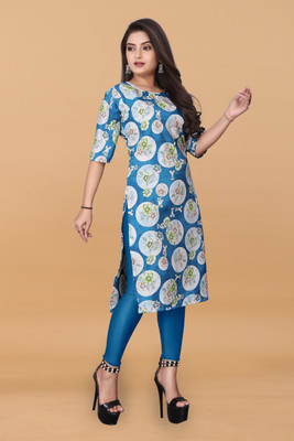 DB COLLECTION Women Printed A-line Kurta(Multicolor)