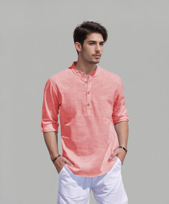 DiAsh Men Solid Straight Kurta(Multicolor)