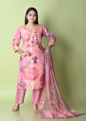 SHAFI Women Kurti Pant Dupatta Set