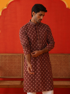 Jompers Men Kurta Pyjama Set