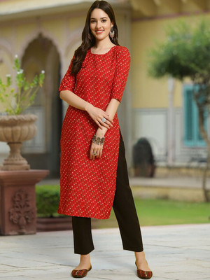 Moda Rapido Men Solid Straight Kurta(Multicolor)