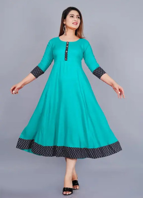 Gorgeous Drees Women A-line Light Blue Knee Length Dress