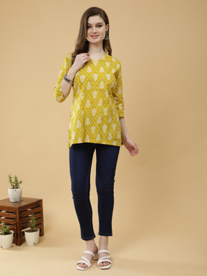 ZubyDuby Casual Printed Women Multicolor Top
