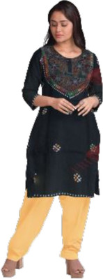 PRIDE SALES Women Printed A-line Kurta(Multicolor)