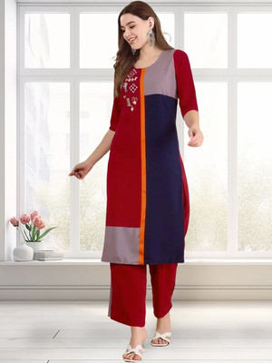 SZN Women Printed A-line Kurta(Multicolor)