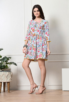 METAFAB Casual Printed Women Multicolor Top