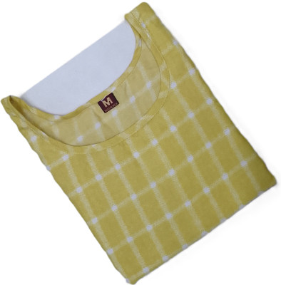WOMENSILKFABRIC Women Printed A-line Kurta(Multicolor)