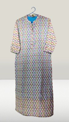 YASHASVI FASHION Women Floral Print A-line Kurta(Multicolor)