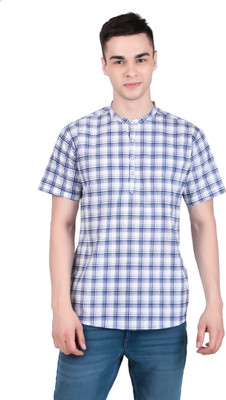MADE IN THE SHADE Men Self Design Straight Kurta(Multicolor)