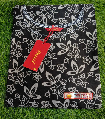 Pranjul Fashion Women Printed Straight Kurta(Multicolor)
