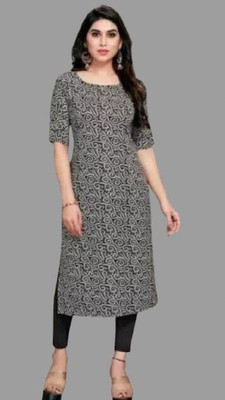 B K CREATION Women Printed A-line Kurta(Multicolor)