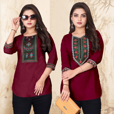 HELLY512 Women Solid A-line Kurta(Multicolor)
