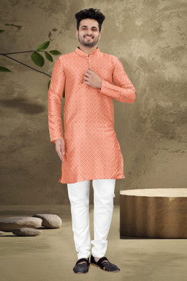 Growwax Men Kurta Pyjama Set