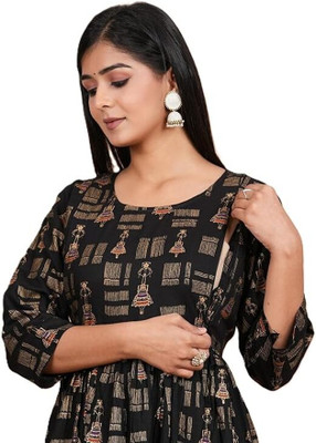 MJ Creation Flared/A-line Gown(Black)