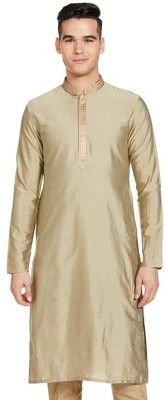 Tannii Men Solid Straight Kurta(Multicolor)