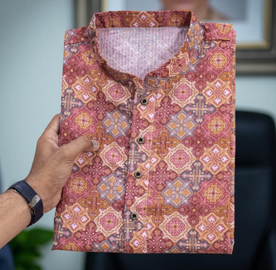 MOXTE Men Printed Straight Kurta(Multicolor)